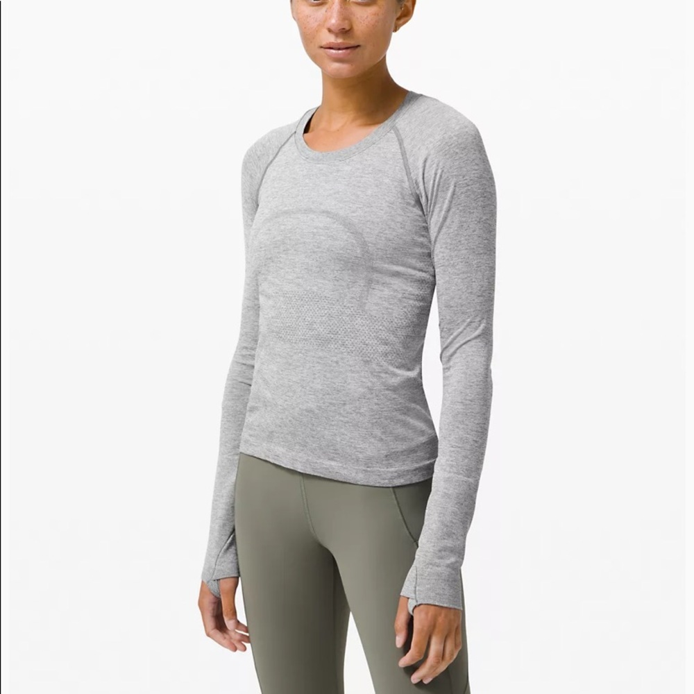 Lululemon Swiftly Tech LS 2.0 Race* Top Size 8